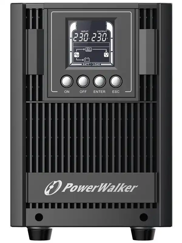 PowerWalker VFI 2000 AT - UPS - Växelström 80-300 V - 1800 Watt - 2000 VA - 9 Ah - RS-232, USB - utgångskontakter 4 Köp online