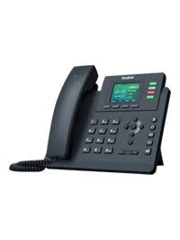 Yealink SIP-T33G - VoIP-telefon - 5-vägs samtalsförmåg - SIP, SIP v2, SRTP - 4 linjer - klassiskt grå Extra rabatt