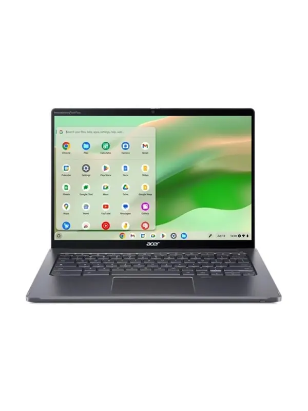 I lager Acer Chromebook Spin 714 CP714-2WN - Flipputformning - Intel Core i3 - i3-1315U / upp till 4.5 GHz - Chrome OS - UHD Graphics - 16 GB RAM - 256 GB SSD - 14 IPS pekskärm 1920 x 1200 - 802.11a/b/g/n/ac/ax (Wi-Fi 6E) - stålgrå - kbd Nordisk