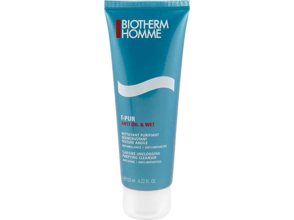 Biotherm Homme T-Pur Anti Oil & Shine Cleanser - Mand - 125 ml Säker betalning