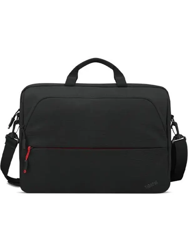Lenovo ThinkPad Essential Topload (Eco) - Notebook-väska - 16 - svart med röda detaljer Säker betalning