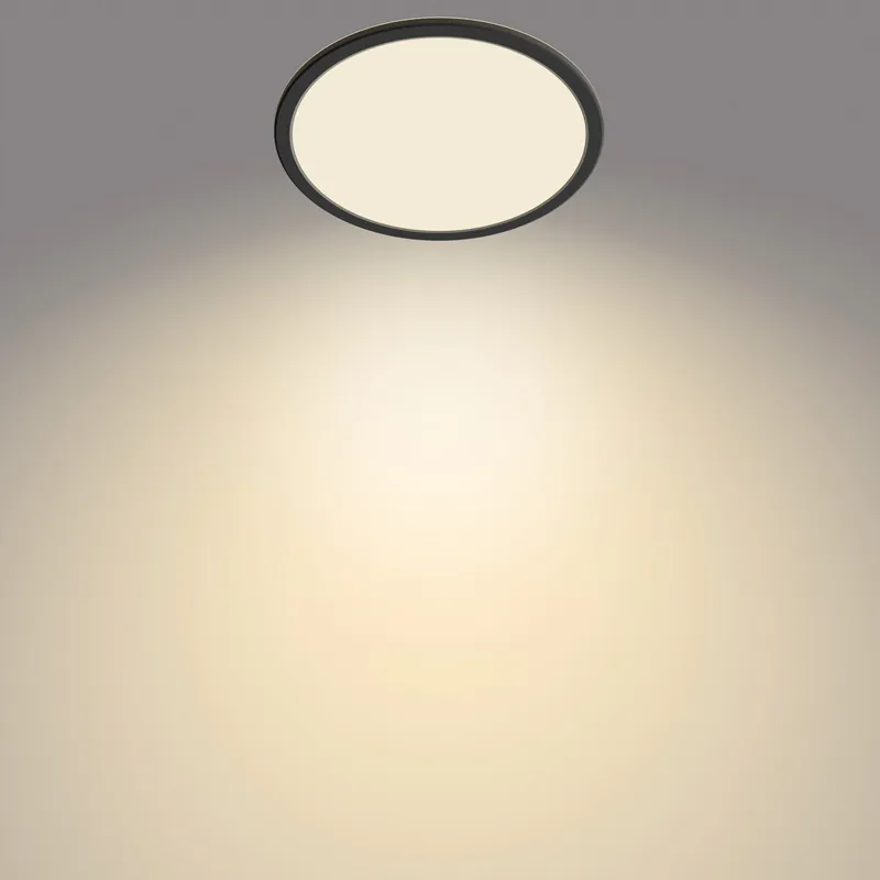 Beställ idag Philips Superslim CL550 - Vägg-/taklampa - LED - 15 W - 2700 K - rund - svart