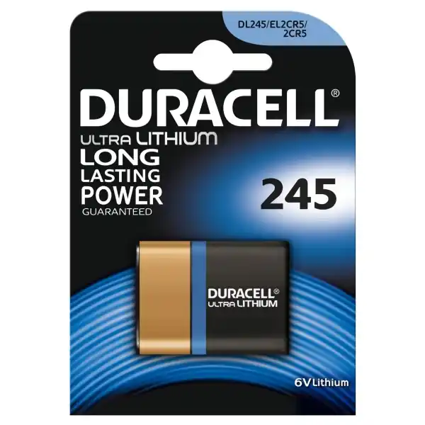 Köp nu Duracell Ultra Photo 245, Varje varumärke, 6 V, Nickel-oxyhydroxid (NiOx)