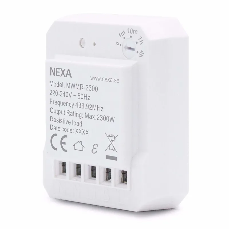 Populärt val Nexa MWMR-2300 - Reläkontroll - trådlös - 433.92 MHz