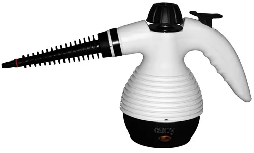 prisnedsättning Camry Premium CR 7021, Bärbar ångtvätt, 0,35 l, Svart, Vit, Knappar, 1500 W, 3,5 Bar