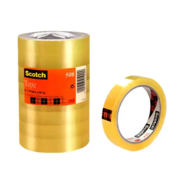 Säker betalning 3M 5081966, 66 m, Transparent, 19 mm, 8 styck