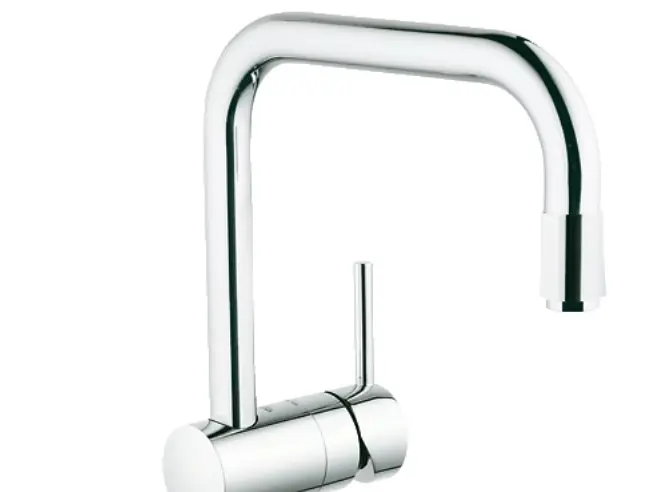 Snabb leverans GROHE Minta, Krom, Hävarm, Single, Keramiska, 4,6 cm, 360°