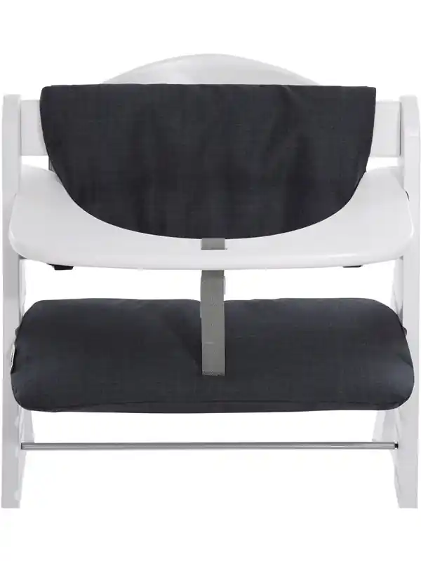 Hauck Deluxe highchair cushion, Melange Charcoal Erbjudandepris