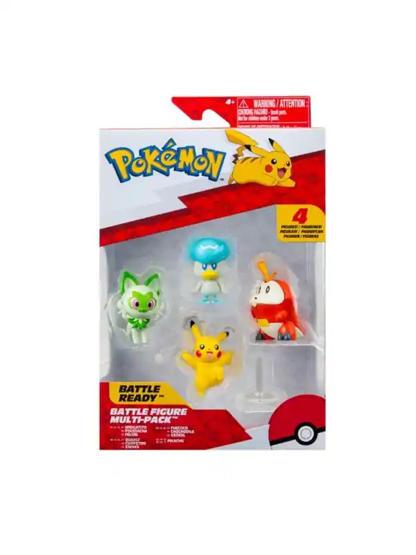 POKEMON BATTLE FIGURE GEN IX 4 PK Utförsäljning