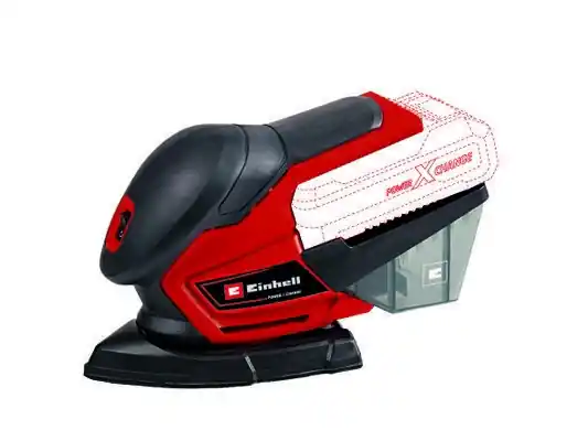 Einhell TE-OS 18/150 Li Solo, Multislipmaskin, Svart, Röd, 12000 RPM, 24000 OPM, 1,6 mm, 88,2 dB - SOLO I lager