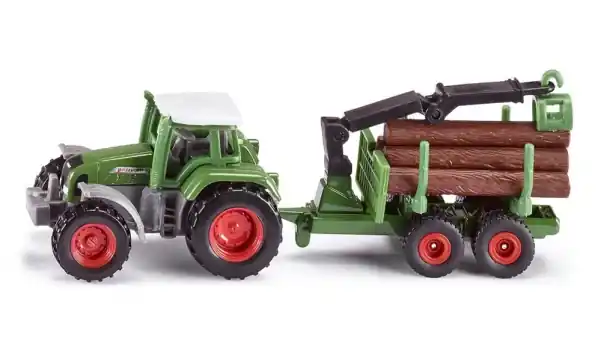Siku Tractor W Forestry Trailer Populärt val