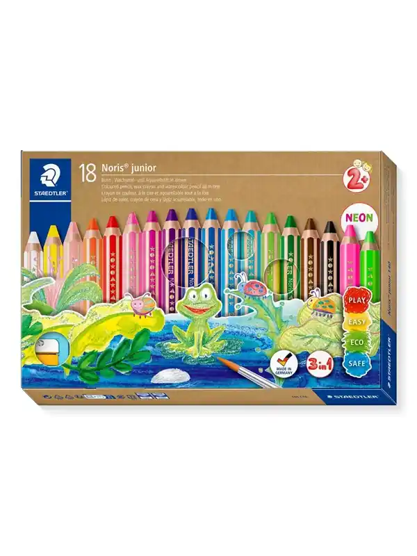 Färgpenna Staedtler Buddy Chunky 3-in-1 (18 st.) Endast denna vecka