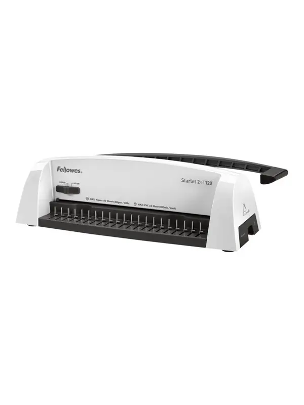 Begränsat antal Fellowes Starlet 2+, Grå, Vit, 12 ark, 482,6 mm, 203,2 mm, 139,7 mm, 1 styck