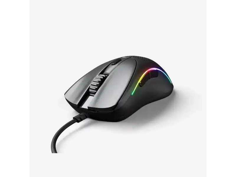 Kampanjpris Glorious Model O 2 - Mus - ultralätt - höger- och vänsterhänt - optisk - 6 knappar - trådbunden - USB2.0 - svart (GLO-MS-OV2-MB)