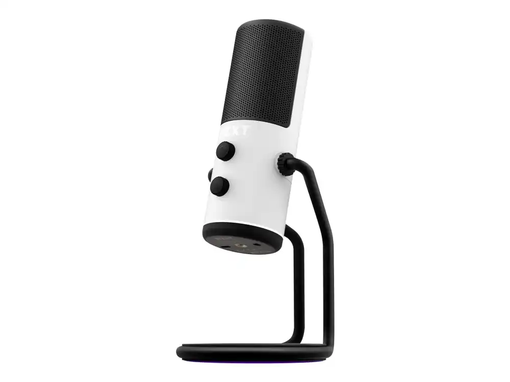 Reapris NZXT Capsule - Mikrofon - USB - vitmatteret