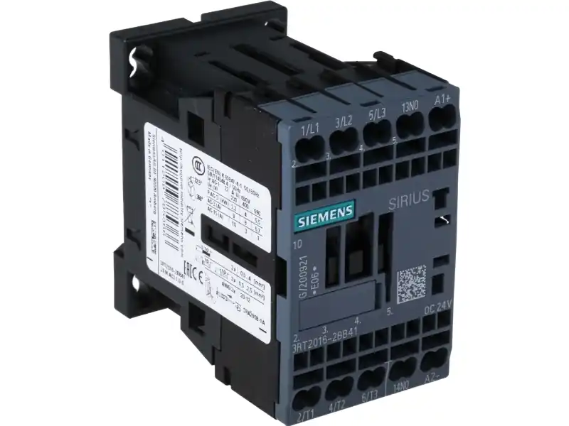 Siemens 3RT2016-2BB41 Kraftskydd 3 x brytare 690 V/AC 1 st I lager