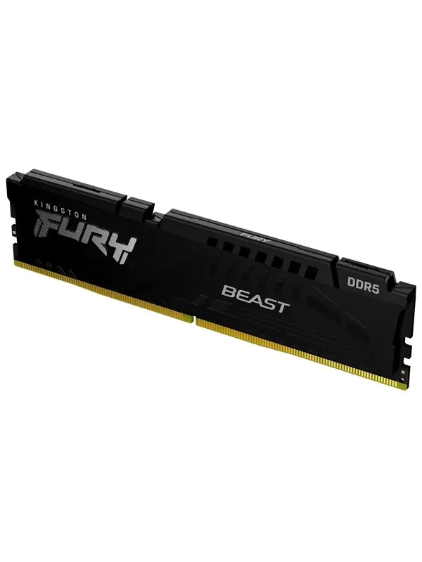 Kingston FURY Beast - DDR5 - modul - 16 GB - DIMM 288-pin - 5600 MHz / PC5-44800 - CL40 - 1.25 V - ej buffrad - on-die ECC - svart Erbjudandepris