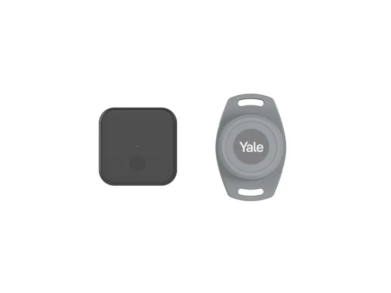 Yale Positionssensor for Garage Opener, Svart, Grå, Trådlös, Bluetooth, 2400 MHz, 70 mm, 46 mm Trygg betalning