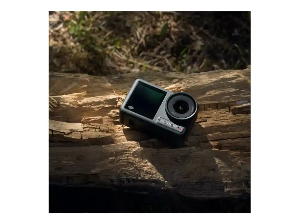 DJI Osmo Action 4 - Aktionkamera - 4 K / 120 fps - Wi-Fi, Bluetooth - undervatten upp till 18 m Nyhet