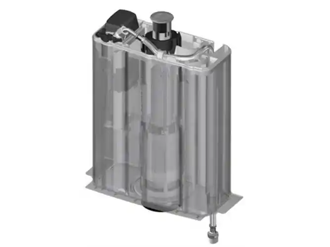 Laufen cistern för kompass - plastcistern för kompass inkl tryckknapp i krom Billig