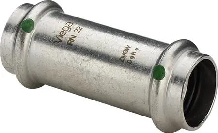 VIEGA Inox skydemuffe 22 mm Inox, rustfri stål, SC-Contur Premium