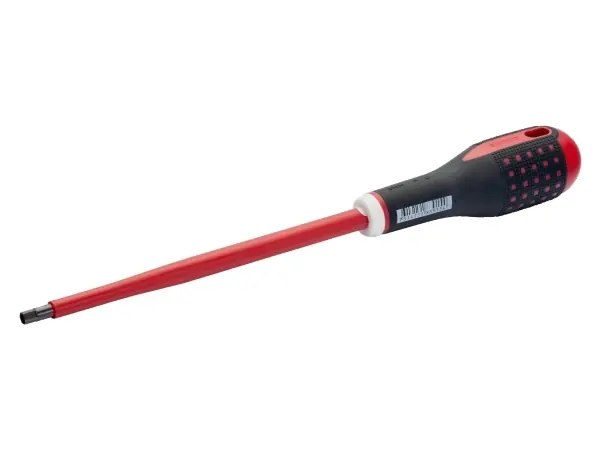 Köp online BAHCO ERGO LAUS Skruvmejsel BE-8706SUnbrako® notch 6,0mmblad 200mm, handtag 27x122total längd 322mm