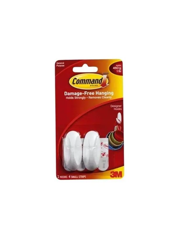 3M Command små designerkroge 17082 Sänkt pris