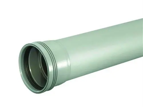 Köp nu Wafix PP-avloppsrör med hylsa 40 x 250 mm grått