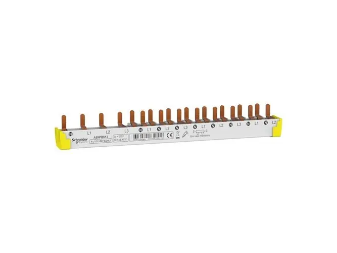 Erbjudande SCHNEIDER ELECTRIC Loop Rail 3PN 12M 4P RCD 18mm stigning + N L1 N L2 N L3 N L1 N L2 N L3 N L1 N L2 N L3 N L1 N L2 N L3 9mm stigning tillåter blandning av 1PN och 3PN XP-enheter