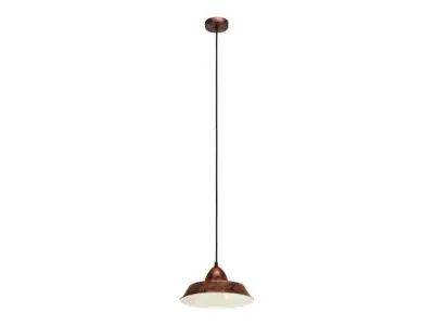 Eglo AUCKLAND - Hängande lampa - 1 uttag - E27 - koppar, Antik Handla nu
