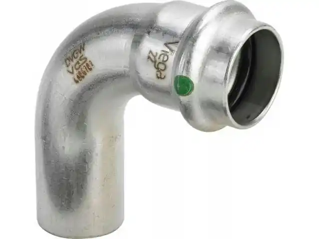 Viega Sanpress Inox böj 90° 35 Rostfritt stål/blank, 435745 Begränsat antal