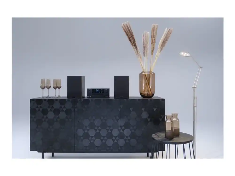 Kenwood Electronics M-925DAB-B, Hemmaljud mikrosystem, Svart, 50 W, 2-vägs, 13 cm, 3 cm prisnedsättning