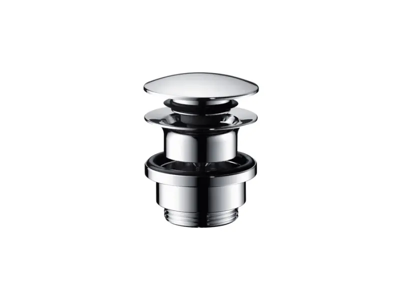 Kampanjpris HANSGrohe 1 1/4 Push-Open bundventil med klikfunktion krom