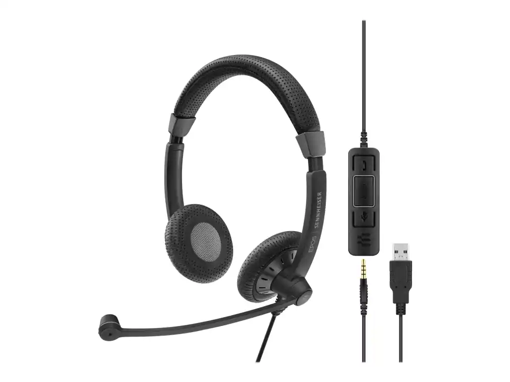 EPOS SC 75 USB MS - Culture Plus Mobile - headset - på örat - kabelansluten - svart Sänkt pris