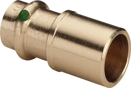 VIEGA Sanpress reduktion 28-15 mm af rødgods med SC-Contur Sista chansen