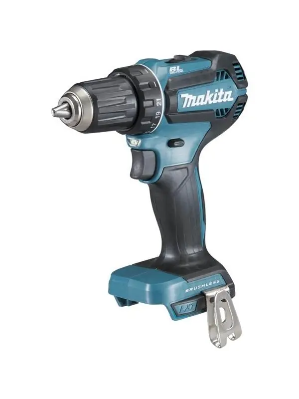 Makita DDF485ZJ, Borr med pistolgrepp, utan nyckel, 1900 RPM, 3,8 cm, 1,3 cm, 500 RPM - SOLO Beställ nu