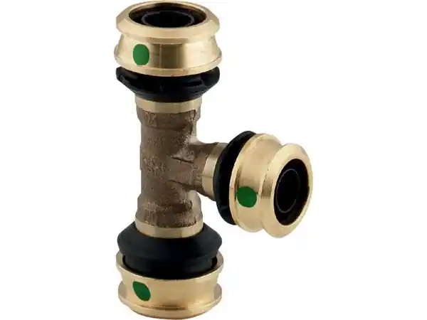 Snabb leverans Raxofix T-stykke 20 x 16 x 16 mm rødgods