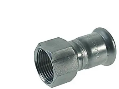 Sänkt pris VSH övergångshylsa/uttag 42 mm X 11/2 syrafast