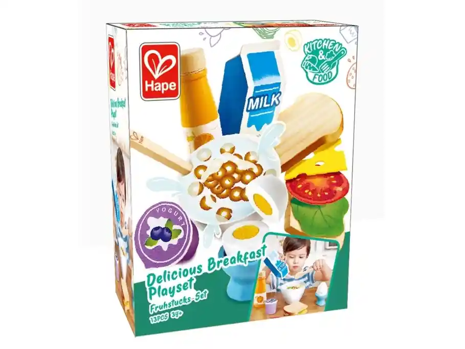 Endast denna vecka Hape Delicious Breakfast Playset
