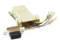 MicroConnect - Seriell adapter - DB-9 (hona) till RJ-45 (hona) Lägg i varukorgen