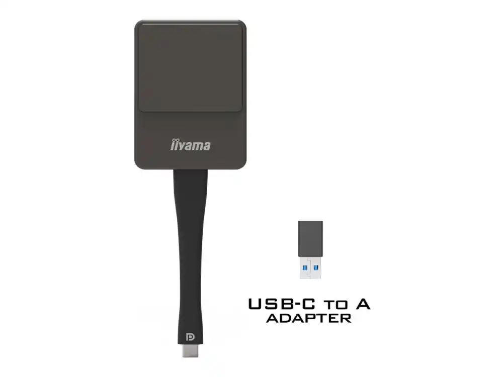 Erbjudande iiyama WP D002C, 4K Ultra HD, 3840 x 2160 pixlar, 480p, 576p, 720p, 1080p, 60 fps, USB, USB Type-C