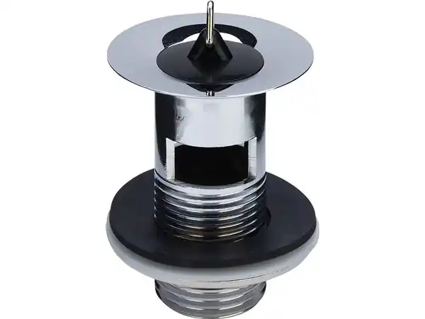 Rabatt Viega bottenventil med överströmning 1 14 x 60 mm x 70 mm mässing förkromad