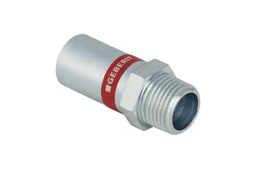 Geb. Mapress FZ-insats 18x1/2 - Geberit Mapress FZ-insats med extra gänga d18mm R1/2 Rabatt