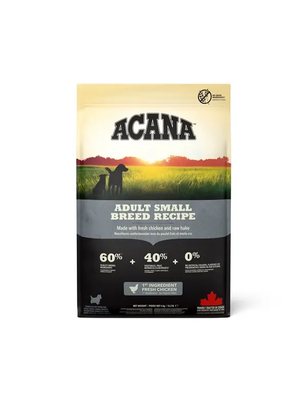 Acana Dog Adult Small Breed (2 kg) Begränsad tid