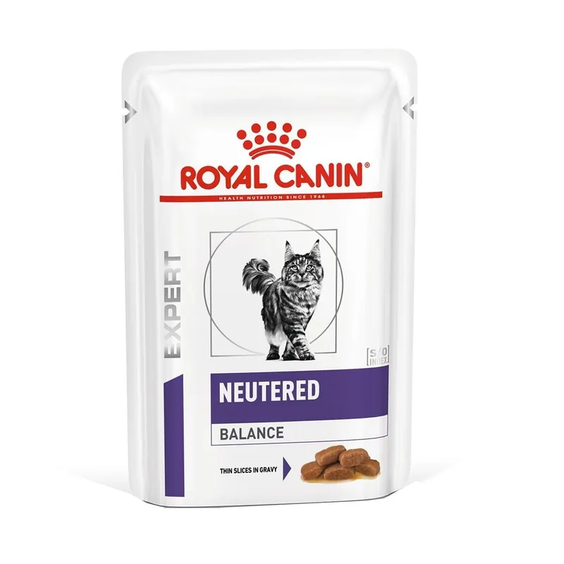 Nedsatt pris Royal Canin Veterinary Diets Cat Neutered Balance Gravy 12 x 85 g