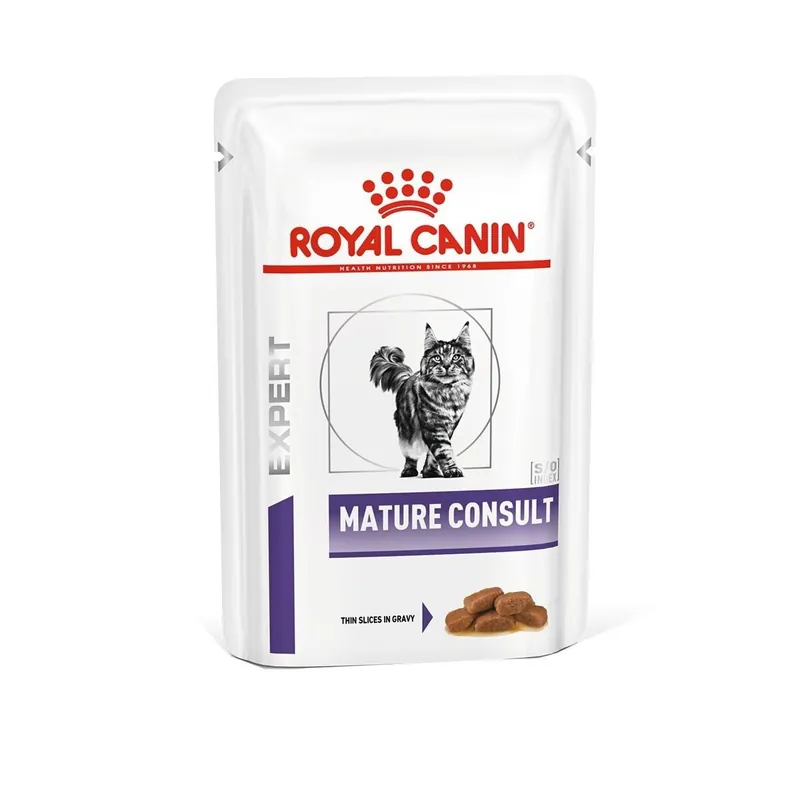 Royal Canin Veterinary Diets Cat Mature Consult 12 x 85 g Endast denna vecka