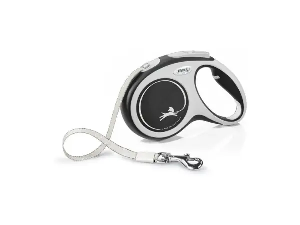 Outlet Flexi New Comfort Tape Large 8 m Band/50 kg (Svart)
