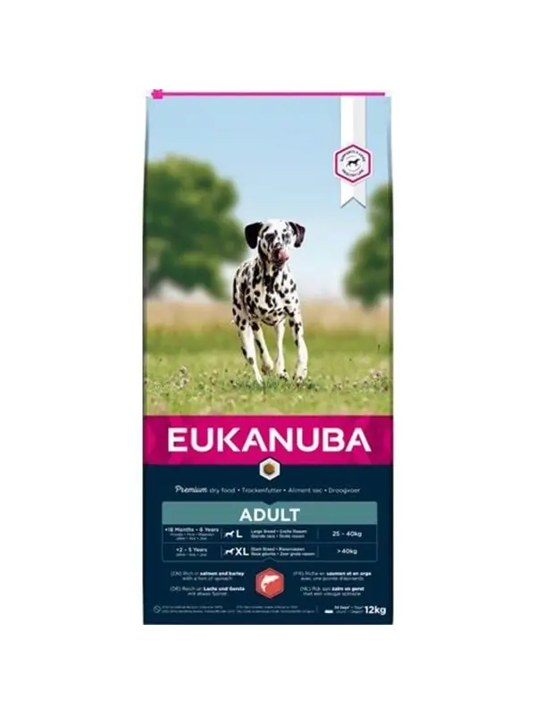 Eukanuba Dog Adult Large Breed Salmon & Barley (12 kg) Handla nu