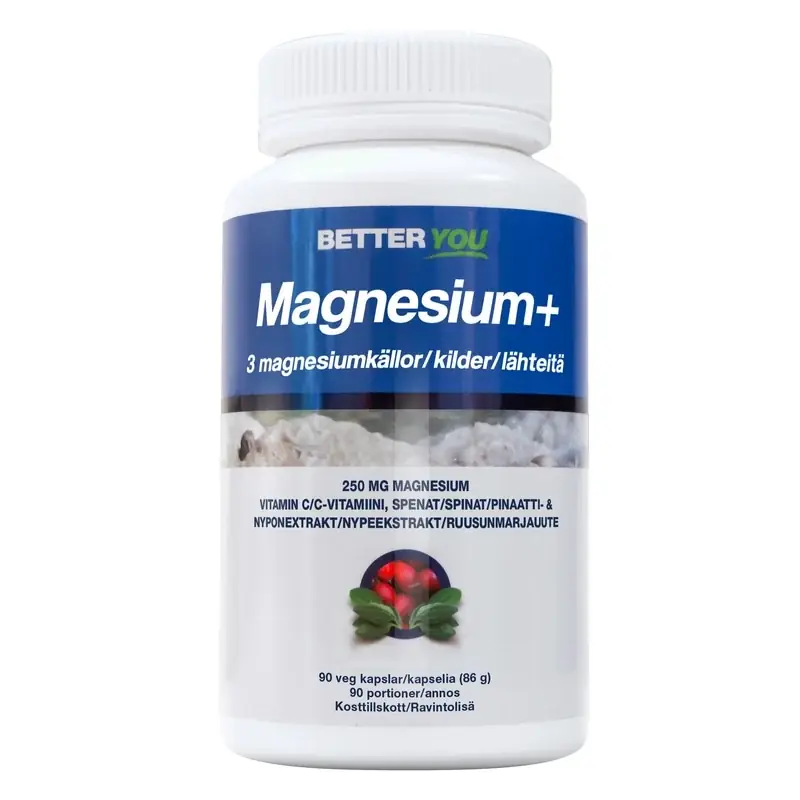 Magnesium Plus 90 kap Beställ nu