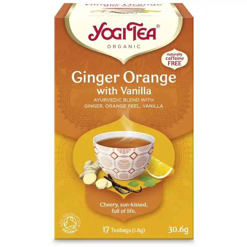 Te Ginger Orange Vanilla Snabb leverans